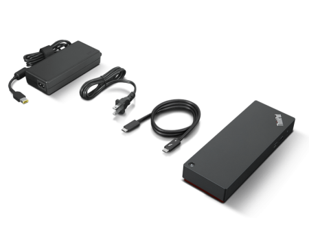 Фото ThinkPad Universal Thunderbolt 4 Dock (2x DP 1.4, 1x HDMI 2.1, 1x Thunderbolt 4, 4x USB 3.1 Gen 2, 1x USB-C, 1x RJ-45, 1x Combo Audio Jack 3.5mm)