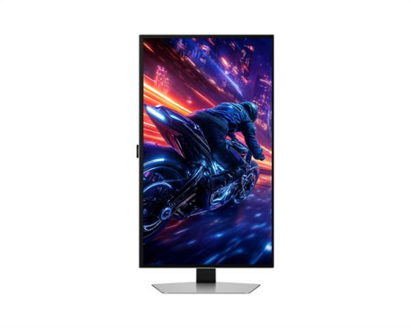 Фото Samsung 27" Odyssey OLED G6 G60SF S27FG602SI OLED 16:9 2560x1440x500Hz 0,03ms 300cd 1M:1 178/178 1млрд HDMI DP USB 3.2 Gen1x2 Tilt Swiv HAS Pivot БП внешн VESA Silver
