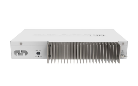 Фото MikroTik Cloud Router Switch 309-1G-8S+IN with Dual core 800MHz CPU, 512MB RAM, 1xGigabit LAN, 8 x SFP+ cages, RouterOS L5 or SwitchOS (dual boot), passive desktop case, rackmount ears, PSU