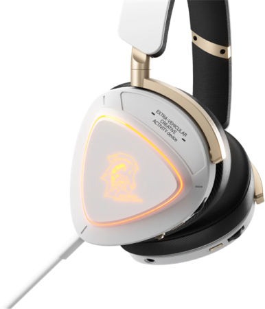 Фото ASUS ROG DELTA II-KJP/WHT, 2.4GHz, Bluetooth, 3.5mm, 315g, 20Hz~20kHz, RGB Lighting, White