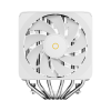 Ocypus Delta A62 EX WH Digital, 2x120mm ARGB FAN, Top Display Panel, 6 HEAT PIPES, 4-PIN PWM, 600-1800 RPM, 31DBA, HYDRO BEARING, LGA115X/1200/1700/18XX, AM4/AM5