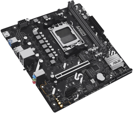 Фото ASUS PRIME B850M-F, AM5, B850, 2*DDR5, 4*SATA, 2*M.2, 4*USB 3.2, 4*USB 2.0, 3*PCIx16, 2*PCIx1, DP+HDMI, mATX; 90MB1N90-M0EAY0