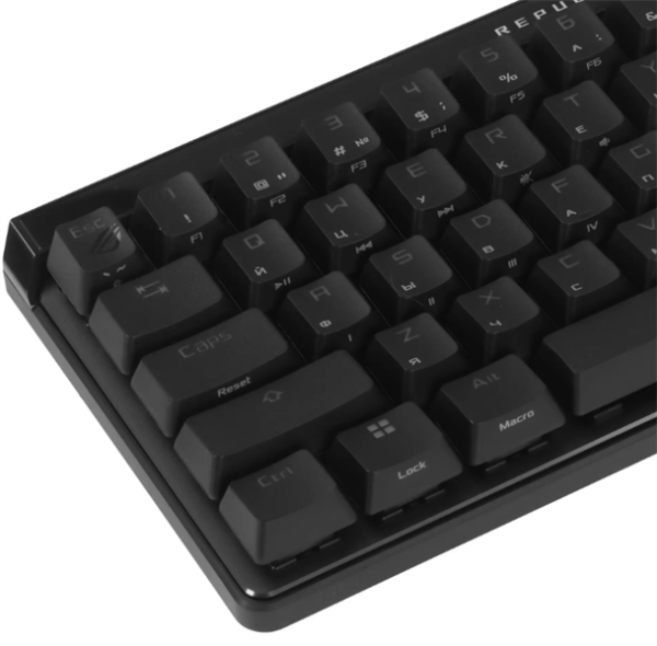 Фото ASUS M605 ROG FALCHION ACE HFX, Wired, 65%, PBT, RGB Lighting, Black