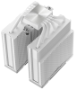 Фото DEEPCOOL AK620 G2 WH LGA1851/1700/1200/115X/AM5/AM4 (8шт/кор, TDP 260W, PWM, DUAL Fan 120mm, 6 тепл. трубок, Copper Base, Wood-grain top cover, белый) RET (R-AK620G2-WHNNMN-GJD)
