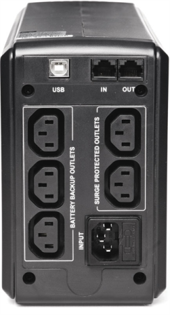 Фото Powercom Smart King Pro+ SPT-700, Line-Interactive, 700VA/560W, Tower, 5*IEC320-C13 (2 surge & 3 batt), black (1154033)