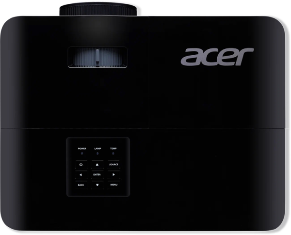 Фото Acer projector X129H, DLP, XGA, 4800 Lm, 20000:1, EMEA, 2.7 Kg, EURO Power (replace MR.JR811.00Y, MR.JTH11.00Q, X128HP)