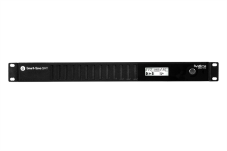 Фото Systeme Electric Smart-Save SMT, 750VA/450W, RM 1U, Line-Interactive, LCD, Out: 230V 4xC13, SNMP Intelligent Slot, USB, RS-232