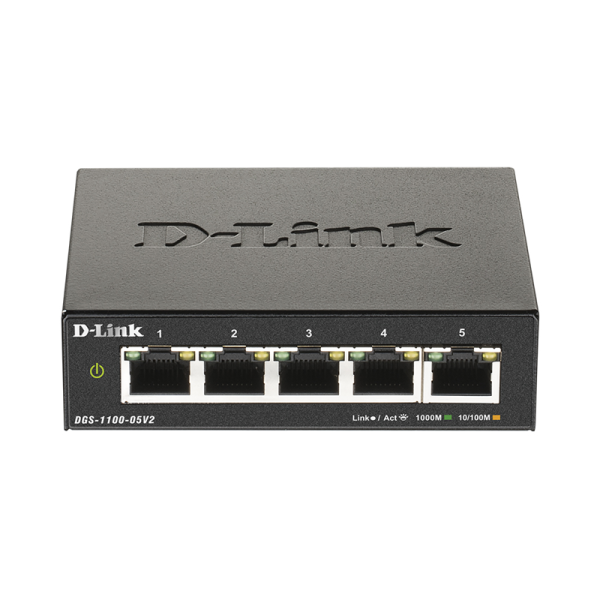 Смотреть D-Link DGS-1100-05V2/A1A Фото D-Link DGS-1100-05V2/A1A