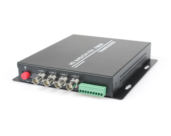 OSNOVO TA-H42-15F Оптический передатчик 4 каналов видео HDCVI/HDTVI/AHD/CVBS и 1 канала управления (RS485) по одномодовому оптоволокну до 20км. Максимальное разрешение 2560x1920. Рабочие длины волн WD