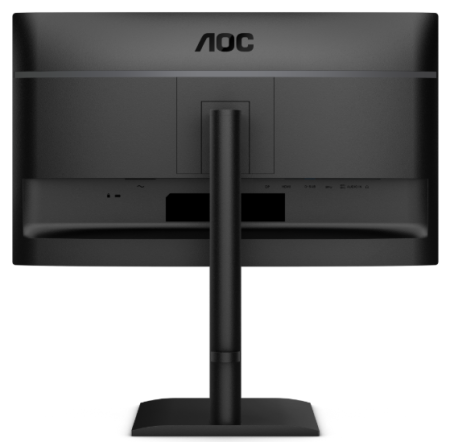 Фото 23,8" AOC 1920x1080 WLED 16:9 IPS 300cd, 1500:1, 20M:1, 4ms, 178°/178°, VGA, HDMI, DP, USB hub: USB3.2x4, USB3.2-B, 120Hz, Speakers, Tilt, Height, Swivel, Pivot, Internal, VESA, Black, 3y