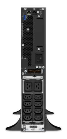 Фото APC Smart-UPS SRT RM, 3000VA/2700W, On-Line, Extended-run, Tower (Rack 2U convertible), Out: 8xC13 2xC19, Black, 1 year warranty