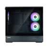 Фото ZALMAN P30 V2, MATX, BLACK, WINDOW, 2x3.5", 3x2.5", 1xUSB TYPE-C, 1xUSB3.0, SIDE 2x120mm ARGB, REAR 1x120mm ARGB, VGA support