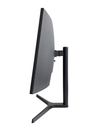 Фото 34'' IRBIS NOBLEVIEW 34 LED Monitor Curved 3440x1440, 21:9, VA, 400 cd/m2, 4000:1, 3ms, HDMI, DP USB-C(65W) USB-Ax2 USB-B 165Hz Speak Tilt Height Swivel внешн. Бп VESA Black 3y (China)