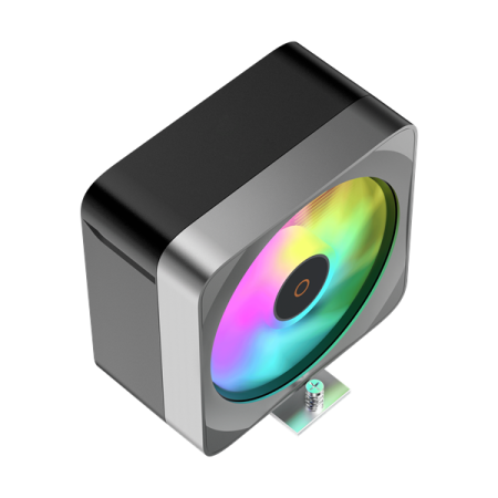 Фото Ocypus Delta A40 EX BK ARGB, 120mm ARGB FAN, 4 HEAT PIPES, 4-PIN PWM, 500-1800 RPM, 29DBA, HYDRO BEARING, LGA115X/1200/1700/18XX, AM4/AM5