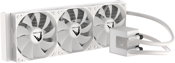 Фото Formula V Line ICE JET GLOW 360 WH, 360mm, 3x120mm, ARGB fans, LGA115X/1200/1700/1851, AM4/AM5