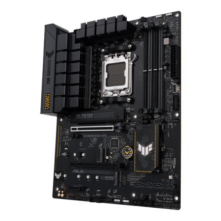 Фото ASUS TUF GAMING B650-E WIFI, AM5, B650, 4*DDR5, 4*SATA, 3*M.2, 4*USB 3.2, 3*USB 2.0, Type-C, 3*PCIx16, 1*PCIx1, DP+HDMI, ATX; 90MB1GT0-M0EAY0