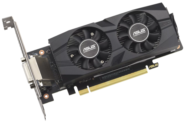 Фото ASUS RTX3050-O6G-LP-BRK//RTX3050 DVI HDMI DP 6G D6; 90YV0KQ0-M0NA00