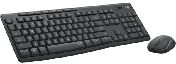 Фото Logitech Wireless Desktop MK295 (Keybord&mouse), USB, SilentTouch, Black, Rus/Eng, [920-009807]