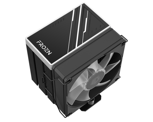 Фото ID-COOLING FROZN A400 ARGB LGA1700/1200/115X/AM5/AM4 (15шт/кор, TDP 180W, PWM, 4 тепл.трубки прямого контакта, ARGB FAN 92mm) RET