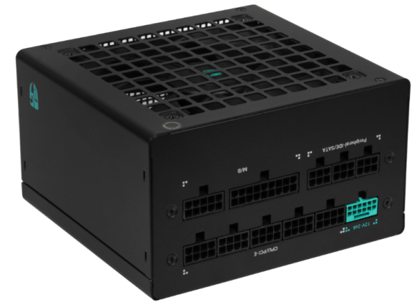 Deepcool GAMERSTORM PQ850G (ATX 3.1, 850W, Full Cable Management, PWM 120mm fan, 80+ GOLD, Active PFC + Half Bridge + DC/DC, Full Japanese Capasitors, Gen5 PCIe) RET (R-PQ850G-FD0B-WGEU-V1)