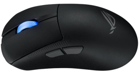 Фото ASUS ROG KERIS II WIRELESS ACE, 54g, 2.4GHz RF, Bluetooth, 42K DPI Sensor, 5 Programmable Buttons, Black