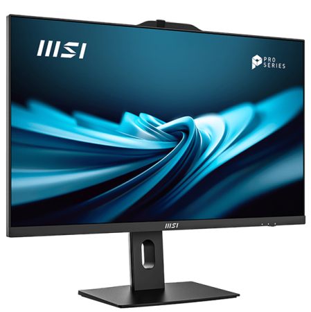 Фото MSI Pro AP272P 14M AiO 27" FHD(1920x1080)IPS AG Non-touch, Core i5-13500(2.5GHz), 8Gb(8*1) DDR5 SO-DIMM, 256GB SSD M.2, Intel Graphics,WiFi,BT,camera, WirelessKB&mouse Eng/Rus,No OS,1y war-ty, Black