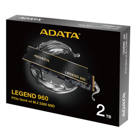 Фото ADATA LEGEND 960 M.2 2280 NVMe PCIe 4.0 x4 2TB 7400/6800 COLOR BOX