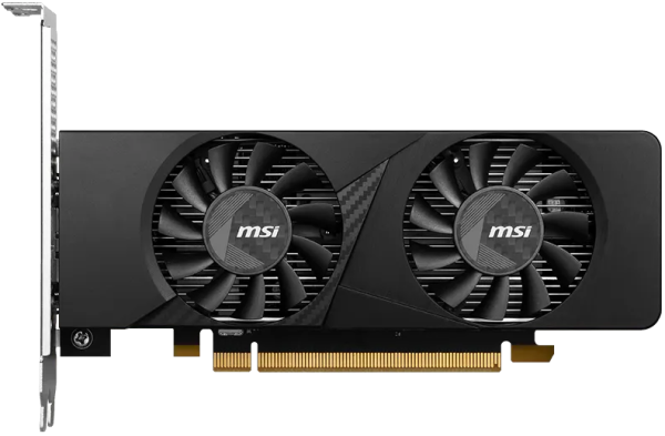 Фото MSI RTX 3050 LP E 6G OC//RTX 3050, HDMI*2, DP, 6G, D6