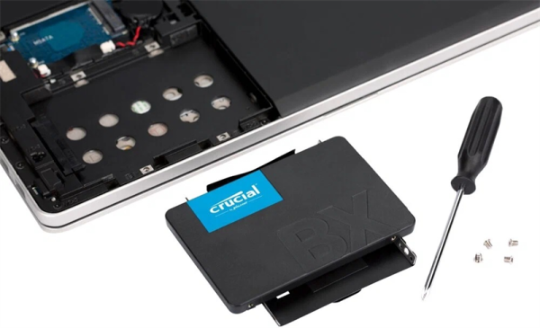 Фото Crucial SSD Disk BX500 500GB SATA 2.5” 7mm SSD (540 MB/s Read 500 MB/s Write), 1 Year Warrаnty OEM