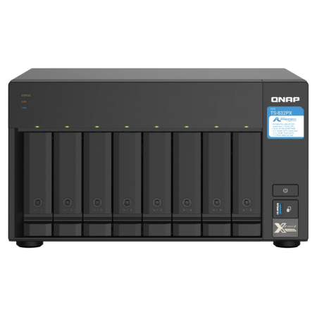 Смотреть QNAP TS-832PX (TS-832PX-4G) Фото QNAP TS-832PX (TS-832PX-4G)