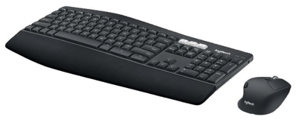 Фото Logitech Wireless Desktop MK850 Performance (Keybord&mouse), Black, Bluetooth, 2.4GHz, Rus/Eng, [920-008232]