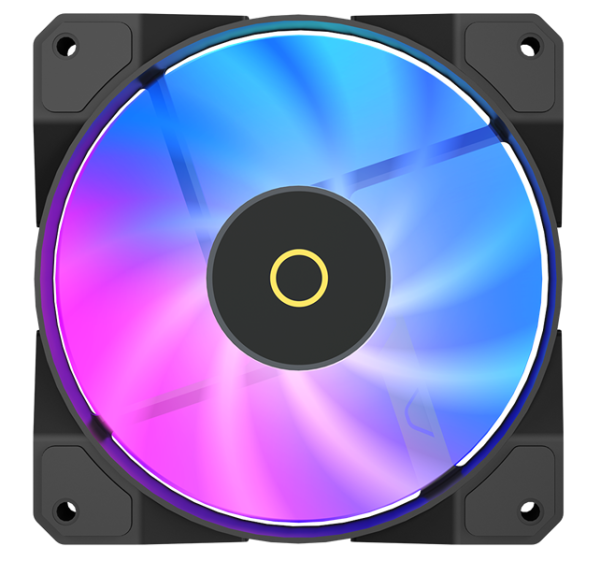 Фото Ocypus Beta F12 BK ARGB, 120x120x25mm, 3-PIN, 800-1600 RPM, 29 DBA MAX, HYDRO BEARING