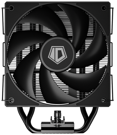 Фото ID-COOLING FROZN A410 TD LGA1851/1700/1200/115X/AM5/AM4 (10шт/кор, TDP 220W, PWM, 4 тепл.трубки прямого контакта, FAN 120mm, черный) RET