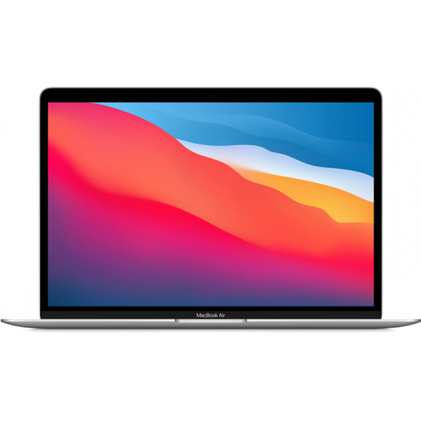 Фото Apple MacBook Air 13", M1 (8/7 core) 8GB/256GB Silver/RU (MGN93RU/A)