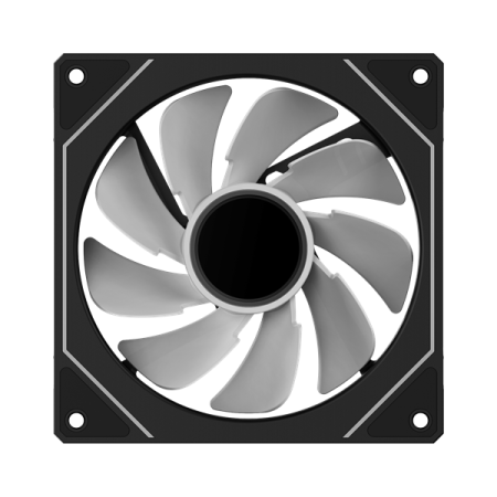 Фото Ocypus Gamma F12 BK ARGB REVERSE BLADE, 120x120x25mm, 4-PIN PWM, 800-1600 RPM, 31 DBA MAX, HYDRO BEARING