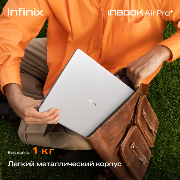 Фото Infinix Inbook Air Pro+ XL434 14" Grey (71008302153)