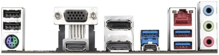 Фото GIGABYTE B760M DS3H DDR4, LGA1700, B760, 4*DDR4, 4*SATA, 2*M.2, 3*USB 3.2, 2*USB 2.0, Type-C, 1*PCIx16, 2*PCIx1, D-Sub+HDMI+2*DP, mATX