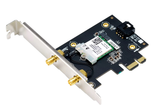 Фото ASUS PCE-AXE5400 // AXE5400 // 2402 + 574Mbps, PCI-E Adapter, 2 antenna