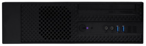 Фото Slim Case InWin CK709 Black _____ U3*2+U2*2+A(HD)+FAN+ intrusion switch Micro-ATX, mini-ITX(без блока питания)