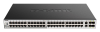 Фото D-Link PROJ Управляемый L3 стекируемый коммутатор, 48x1000Base-T, 2x10GBase-T, 4x10GBase-X SFP+, защита от статического электричества до 6 кВ, CLI, порт управления 1000Base-T, консольный порт RJ-45, 1