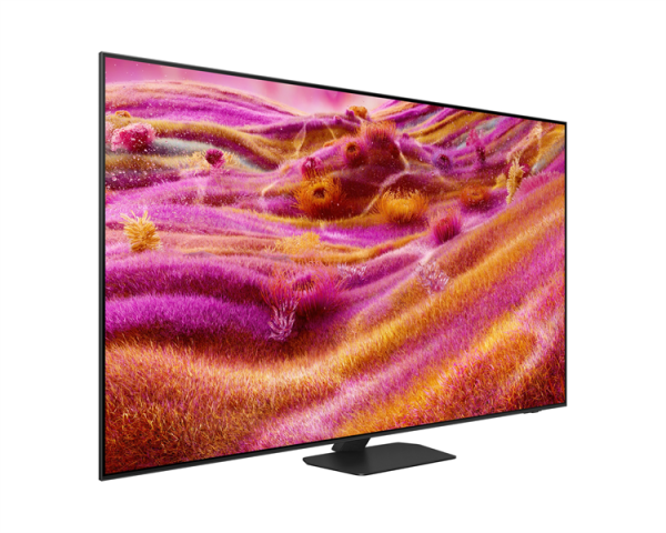 Фото Samsung QLED TV QE65QN90FAUXRU, 65', QLED, 4K 3840x2160, 120Hz, Tizen Smart TV, 60W, Tuner (DVB-T2/C/S2, PAL,SECAM), HDMI, USB, CI+, Wi-Fi, BT, LAN, VESA 400x300, class A, Titan Black