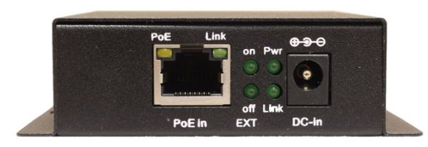 Фото OSNOVO SW-8030/D PoE удлинитель/ коммутатор Gigabit Ethernet на 3 RJ45 порта. Порты: 2 х GE (10/100/1000 Base-T) с поддержкой PoE (до 28W) + 1 x GE (10/100/1000 Base-T) Uplink с поддержкой питания по