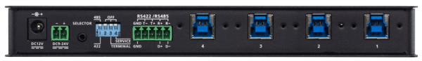 Фото ATEN 4 x 4 USB 3.2 Gen 1 Industrial Hub Switch