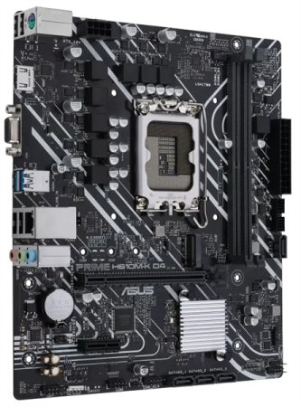 Фото ASUS PRIME H610M-K D4, LGA1700, H610, 2*DDR4, 4*SATA, 1*M.2, 2*USB 3.2, 4*USB 2.0, 1*PCIx16, 1*PCIx1, HDMI+D-Sub, mATX; 90MB1A10-M0EAY0