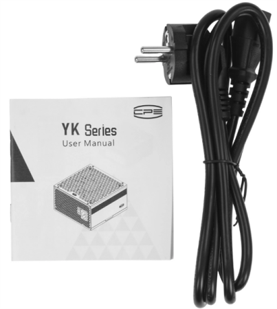 Фото PCCooler YK1000, 1000W, ATX3.1/PCIe5.1, APFC, 80+ Bronze, 13.5cm Fan, Non-Modular (P5-YK1000-B1H)