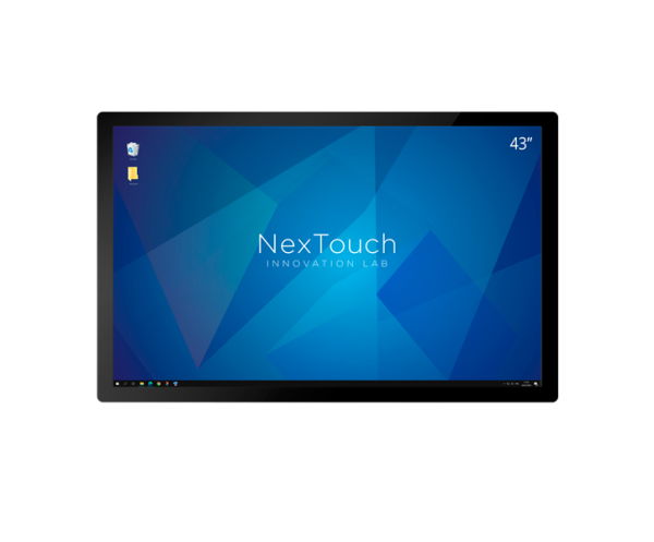 Интерактивный комплекс NextPanel 43P, 43", FHD (1920х1080), PCAP, 400 кд/м2, 4000:1, 10 касаний, Intel Pentium G6400, DDR4 4Gb, SSD 128Gb, Wi-Fi