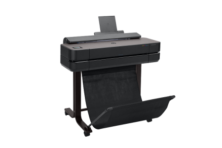 Фото HP DesignJet T650 (24",4color,2400x1200dpi,1Gb, 26spp(A1),USB/GigEth/Wi-Fi,stand,media bin,rollfeed,sheetfeed,tray50(A3/A4), autocutter,GL/2,RTL, repl. 5ZY62A, 5HB08A (5HB08D#B19))