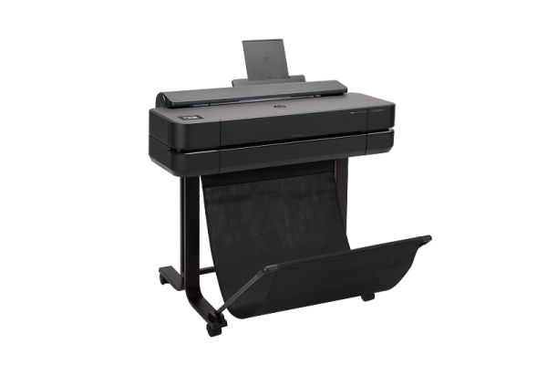 Фото HP DesignJet T650 (24",4color,2400x1200dpi,1Gb, 26spp(A1),USB/GigEth/Wi-Fi,stand,media bin,rollfeed,sheetfeed,tray50(A3/A4), autocutter,GL/2,RTL, repl. 5ZY62A, 5HB08A (5HB08D#B19))