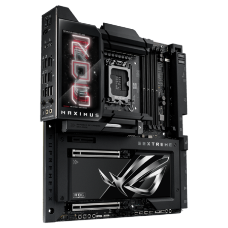 Фото ASUS ROG MAXIMUS Z890 EXTREME, LGA1851, Z890, 4*DDR5, 4*SATA, 6*M.2, 7*USB 3.2, Type-C, 2*PCIx16, 2*PCIx4, 2*Thunderbolt™ 5, HDMITM, ATX; 90MB1IA0-M0EAY0