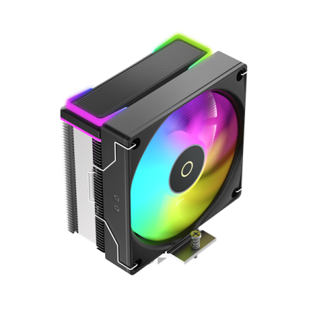 Фото Ocypus Delta A40 SE BK ARGB, 120mm ARGB FAN, Top ARGB Panel, 4 HEAT PIPES, 4-PIN PWM, 800-1800 RPM, 31DBA, HYDRO BEARING, LGA115X/1200/1700/18XX, AM4/AM5